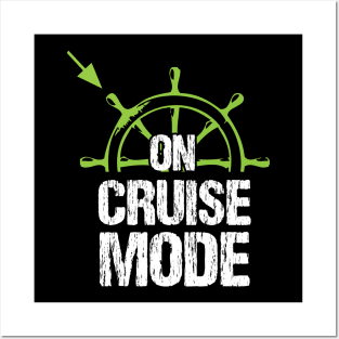 On Cruise Mode Family Vacation, Cruise Funny Cruise Posters and Art